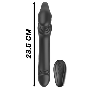 IBIZA - VIBRADOR STRAPLESS COM BOTO DE CONTROLE REMOTO