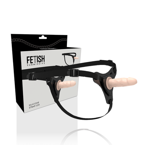 FETISH SUBMISSIVE HARNESS - SILICONE REALÍSTICO DE CARNE 12,5 CM