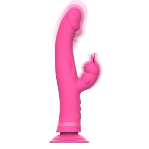 INTENSE - VIBRADOR JULIO COELHO ROSA SILICONE