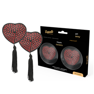 COQUETTE CHIC DESIRE - COBERTURAS PARA BICOS VERMELHAS/PRETAS