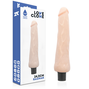 LOVECLONE - VIBRADOR AUTO LUBRIFICANTE RAGNAR 24.5 CM -O- 3.5 CM