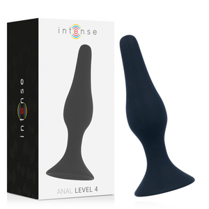 INTENSE - ANAL NÍVEL 4 15,5CM PRETO