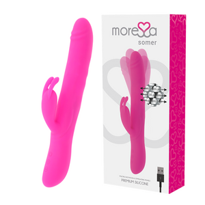 MORESSA - VIBRADOR PREMIUM SOMER COM ROTAO MÚLTIPLA