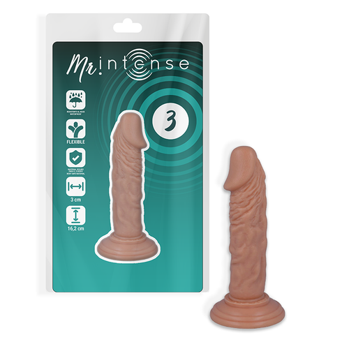 MR INTENSE - 3 REALISTIC PENIS 16.2 CM -O- 3 CM