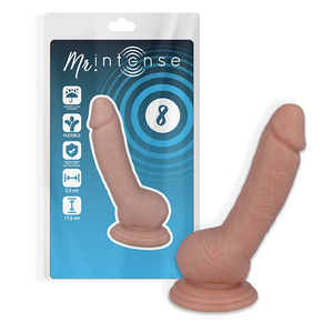 MR INTENSE - 8 REALISTIC PENIS 17.6 CM -O- 3.5 CM