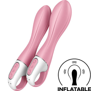 SATISFYER - VIBRADOR BOMBA DE AR 2 ROSA