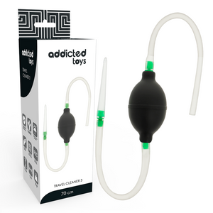 ADDICTED TOYS - CONJUNTO DE ENEMA PRETO