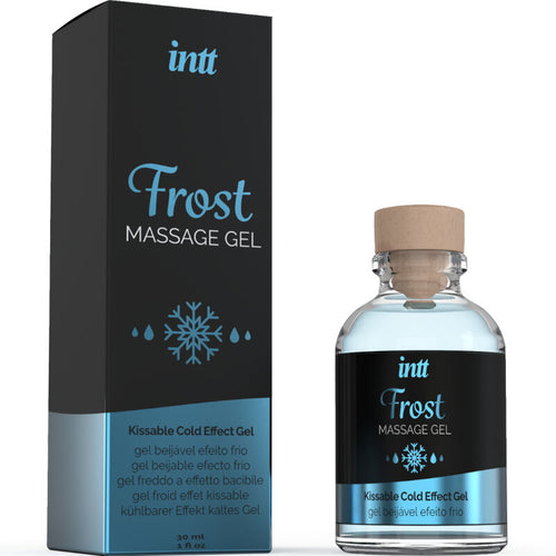 INTT MASSAGE & ORAL SEX - GEL DE MASSAGEM SABOR DE MENTA EFEITO FRIO INTENSO