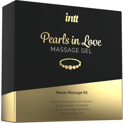 INTT MASSAGE & ORAL SEX - PÉROLAS APAIXONADAS COM COLAR DE PÉROLAS E GEL DE SILICONE