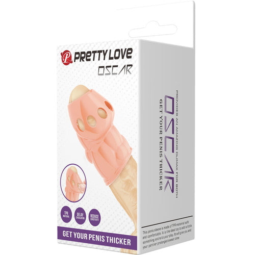 PRETTY LOVE - OSCAR NATURAL PÊNIS MAIS ESPESSO