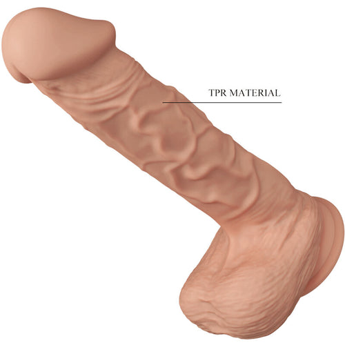 BAILE - BELO ENCONTRO BERGRISI DILDO REALÍSTICO FLEXÍVEL 26 CM NATURAL