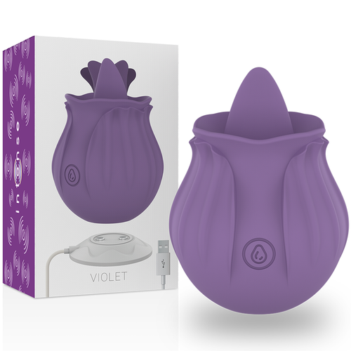 INTENSE - VIOLET CLITORIS STIMULATOR 10 VIBRATIONS LILS