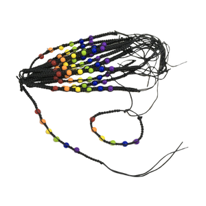 PRIDE - PULSEIRA DE OLHOS TURCOS DA SORTE BANDEIRA LGBT