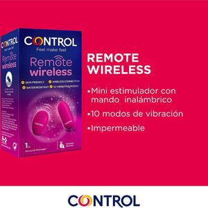 CONTROL - CONTROLE REMOTO SEM FIO DO MASSAGER PESSOAL