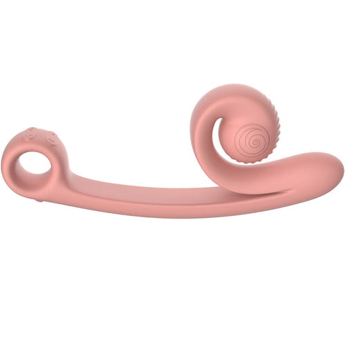 SNAIL VIBE - VIBRADOR CURVA CARACOL VIBE ROSA