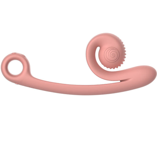 SNAIL VIBE - VIBRADOR CURVA CARACOL VIBE ROSA