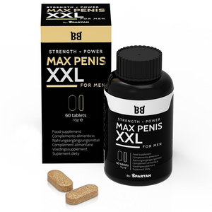 BLACK BULL - MAX PENIS XXL FORA + POTÊNCIA PARA HOMENS 60 COMPRIMIDOS