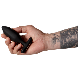 JE JOUE - VIBRADOR ANAL PLUG ONYX PRETO