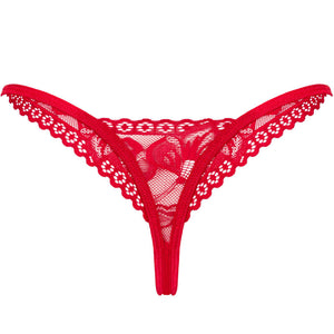 OBSESSIVE - TANGA LACELOVE VERMELHA XS/S