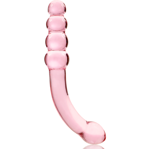 NEBULA SERIES BY IBIZA - MODELO 14 DILDO VIDRO BOROSILICADO TRANSPARENTE 18.5 CM -O- 3 CM