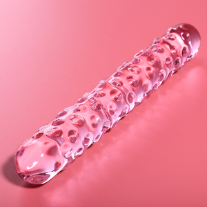 NEBULA SERIES BY IBIZA - MODELO 15 DILDO VIDRO BOROSILICADO TRANSPARENTE 18.5 CM -O- 3 CM