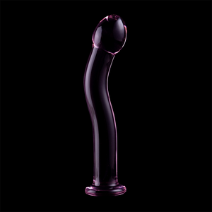 SÉRIE NEBULA BY IBIZA - MODELO 18 DILDO VIDRO BOROSILICADO TRANSPARENTE 18.5 CM -O- 3.5 CM