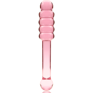 NEBULA SERIES BY IBIZA - MODELO 20 DILDO VIDRO BOROSILICADO TRANSPARENTE 20.5 CM -O- 3 CM