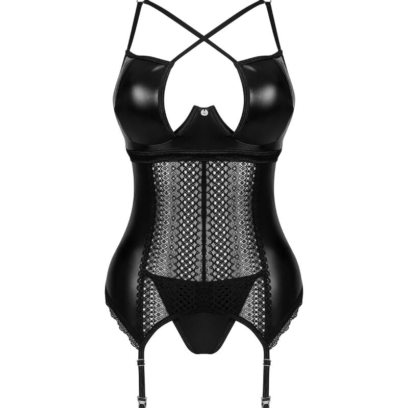OBSESSIVE - CORSET NORIDES E TANGA XS/S