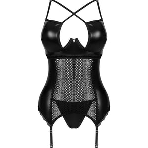 OBSESSIVE - CORSET NORIDES E TANGA XS/S