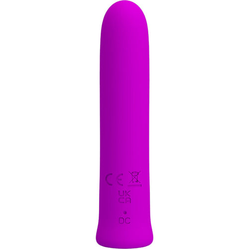 PRETTY LOVE - VIBRADOR CURTIS MINI SUPER POWER 12 VIBRAÕES DE SILICONE VIOLETA