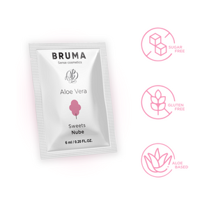 BRUMA - GEL DESLIZANTE DE ALOE VERA SABOR DOCES 6 ML