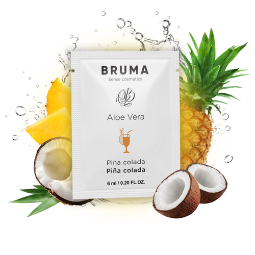 BRUMA - GEL DESLIZANTE DE ALOE VERA SABOR PINA COLADA 6 ML