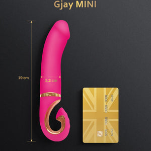 G-VIBE - VIBRADOR DE SILICONE GJAY MINI ROSA