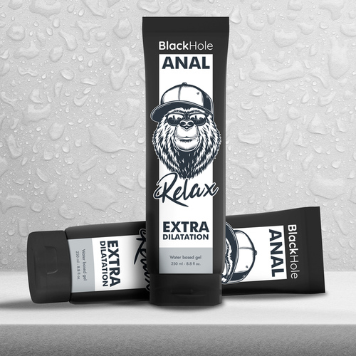 BLACK HOLE - GEL BASE DE ÁGUA DILATAÇÃO ANAL 250 ML