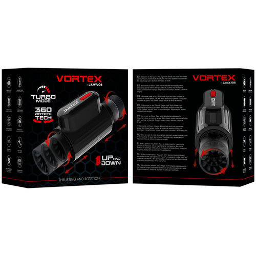 JAMYJOB - VORTEX THRUSTING E 360 ROTATE TECH TURBO MODE MASTURBATOR