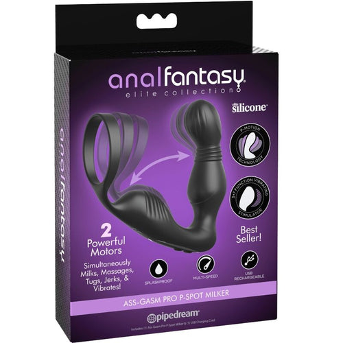 ANAL FANTASY ELITE COLLECTION -MASSAGEADOR DE PRÓSTATA VIBRANTE E RECARREGVEL