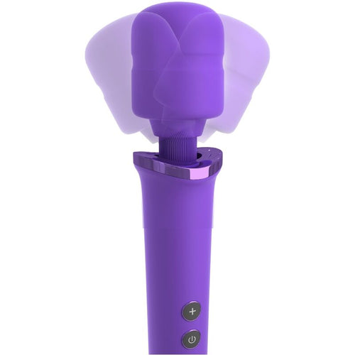 FANTASY FOR HER - MASSAGADOR DE VARINHA RECARREGÁVEL PARA ELA E VIBRADOR 50 NÍVEIS VIOLETA