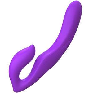 FANTASY FOR HER - VIBRADOR DE DUPLA PENETRAÇÃO CONTROLE REMOTO 9 NÍVEIS VIOLETA