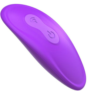 FANTASY FOR HER - VIBRADOR DE DUPLA PENETRAÇÃO CONTROLE REMOTO 9 NÍVEIS VIOLETA