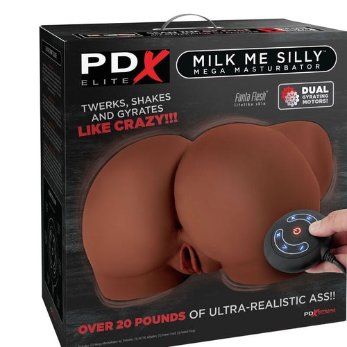 PDX ELITE - MEGA MASTURBADOR MILK ME SILLY VAGINA E ANO BROWN