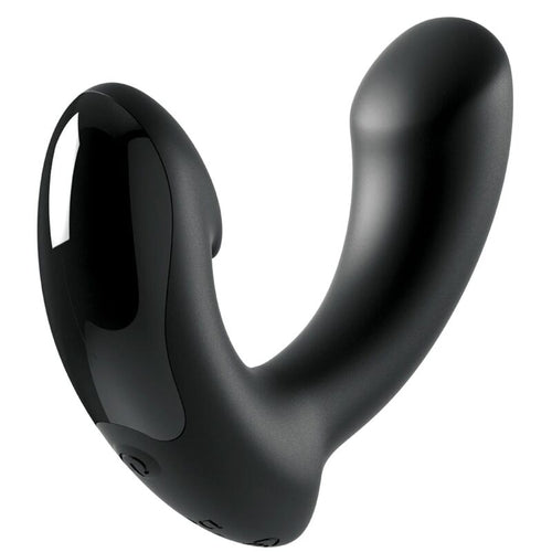 SIR RICHARDS - MASSAGEADOR DE PRÓSTATA P-POINT DE SILICONE PRETO