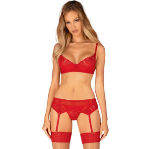 OBSESSIVE - CONJUNTO INGRIDIA TRÊS PEAS VERMELHO XS/S