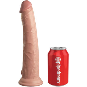 KING COCK - ELITE DILDO SILICONE REALISTA 25.4 CM