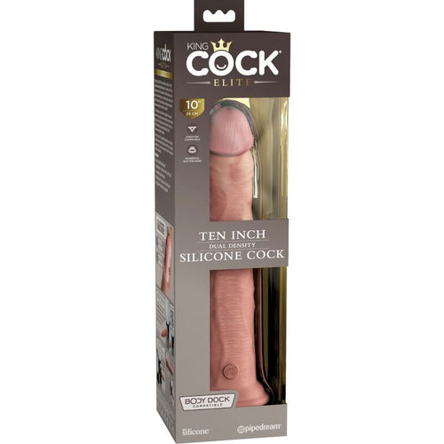 KING COCK - ELITE DILDO SILICONE REALISTA 25.4 CM