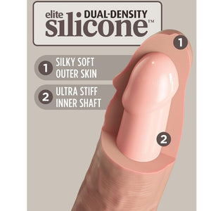 KING COCK - ELITE DILDO SILICONE REALISTA 25.4 CM