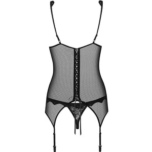 OBSESSIVE - CORSET EMPERITA E TANGA XXL