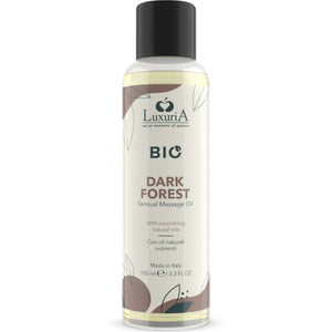 INTIMATELINE LUXURIA - ÓLEO DE MASSAGEM BIO DARK FOREST 100 ML