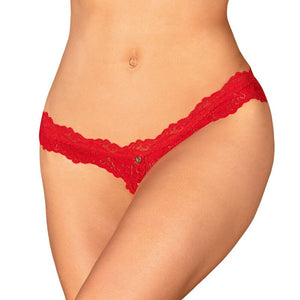 OBSESSIVE - TANGA AMOR CHERRIS SEM CROTCHLESS L/XL