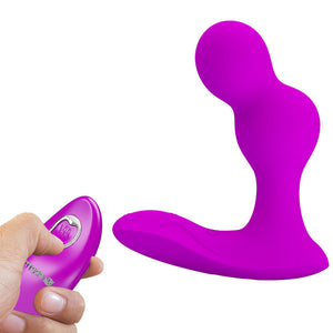 PRETTY LOVE - MASSAGER VIBRADOR ANAL TERRANCE COM CONTROLE REMOTO