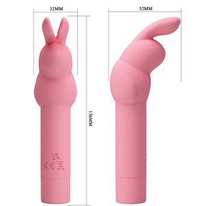 PRETTY LOVE - VIBRADOR DE SILICONE COELHO ROSA GERARDO